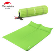 NH挪客户外双人自动充气防潮垫 加厚帐篷睡垫露营草地垫野餐垫充气垫(果绿)