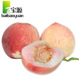 百宝源 新鲜 水蜜桃 水果 顶级品质 脆甜 2斤