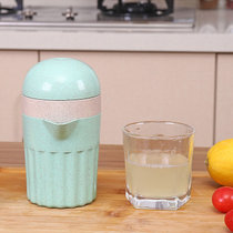 手动单用榨汁机家用柠檬挤压汁器 迷你塑料榨汁杯 榨汁器可印