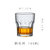 家用威士忌杯子欧式洋酒杯水晶玻璃个性复古酒杯品鉴杯啤酒杯套装(钢化杯  160ML)