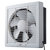 群风牌10寸8寸方形窗式排气扇换气扇厨房用强力静音大功率排风扇(10寸带网白色线控（开口28厘米）)