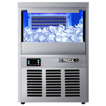 星星（XINGX） XZB-90JA60 商用制冰机冰块机奶茶店酒吧KTV设备造冰机商用小型全自动大型 60冰格