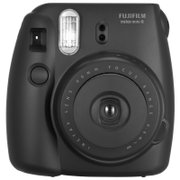 富士（FUJIFILM）mini 8拍立得相机（黑色）MINI新军 600mm-无穷远对焦范围，1/60秒快门，使用MINI规格标准相纸 2×AA电池