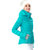 RUNNINGRIVER奔流女式防水透气保暖修身珠棉加厚双板滑雪服D8162(L/40 229天蓝色（常规版）)