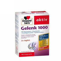 Doppelherz双心 氨糖软骨素1000胶囊40粒