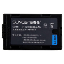 圣奇仕（SUNQS）D28S数码电池（适用机型：三星EX1/3/21/MX3等数码相机）