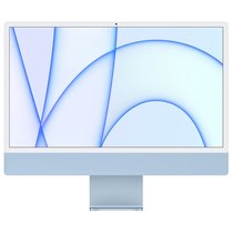 Apple iMac 24英寸 4.5K屏 新款八核M1芯片(8核图形处理器) 8G 256G SSD 一体式电脑主机 蓝色 MGPK3CH/A