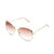 2017新款 CHLOE时尚经典粉红色女款金属镜框太阳镜 CE119S-724(粉红色 60mm)