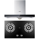 老板(robam) cxw-200-8109 jzt-7b26 欧式 钢化玻璃 嵌入式 烟灶套餐