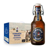 弗林博格弗林博格（原弗伦斯堡） Flensburger 黑啤酒330ml*12瓶装 德国原装 推盖啤酒