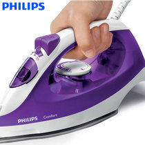飞利浦（PHILIPS） 电熨斗家用 熨衣服迷你手持蒸汽熨斗小型便携式熨烫机(GC1431)