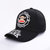 PaulFrank大嘴猴新款纯色印花棒球帽PSD52PM7227(D010-黑色 58CM)