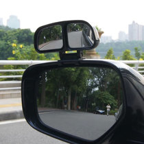 研美车配 汽车360度广角镜上镜 可调节角度倒车辅助镜 后视镜 车外照地镜 MLJ-6812