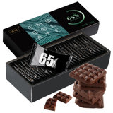 诺梵可可脂苦巧克力130g 国美超市甄选