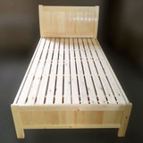 信拓1.2米木质单人床（不含床垫）XT-MC-001(原木色)