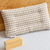 优衣库家纺 儿童小格系列水洗棉枕芯枕头UNBL017(浅咖 实物拍摄图)