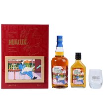 花乐（HUALUX）N7新春礼盒苏格兰麦芽威士忌700ml+200ml送礼佳品进口洋酒