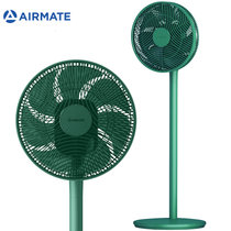 艾美特（Airmate）七叶通风落地扇/家用直流变频/节能低噪风扇/定时遥控电风扇 CS30-RD13-2 森林绿(直流变频)