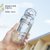 tritan水杯子吸管便携塑料ins女夏季可爱儿童学生简约清新高颜值(【食品级PC材质450ML】月影蓝【可装开水】)