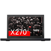 ThinkPad X270(20K6A00CCD)12.5英寸轻薄笔记本电脑(i3-6006U 4G 1T 集显 Win10 黑色）