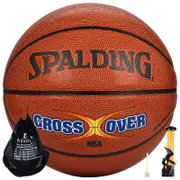 斯伯丁篮球Cross Over 篮球PU皮比赛训练用球 74-106