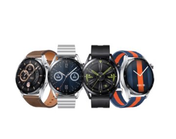 华为HUAWEI WATCH GT 3（46mm） 时尚款咖色真皮表带【图片价格品牌报价