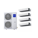 海尔(Haier) 5匹变频冷暖中央空调家用一拖三风管机多联机 WIFI智控 3D面板 RFC125MXSAVA(G)(海尔广州仓库发货)