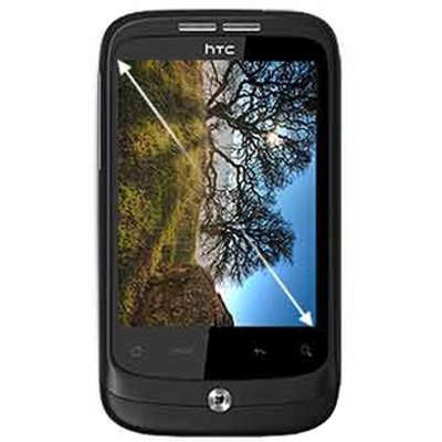 HTC A3366 3G手机（野火棕）WCDMA/GSM