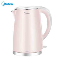 美的(Midea) 烧水壶不锈钢家用保温自动断电宿舍大容量热水电水开水电热壶MK-HJ1705/MK-HJ1705c(裸色)