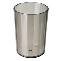 简约洗漱口杯刷牙杯子家庭套装儿童创意牙缸情侣牙刷杯家用塑料杯(透明漱口杯【琥珀色】)