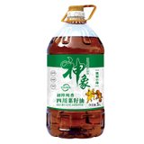四川菜籽油 神象 非转基因 5L 初榨纯香食用油(金黄色 自定义)