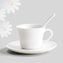 简约陶瓷咖啡杯四色可选(纯白咖啡杯)