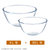 高硼硅耐热玻璃碗微波炉烤箱专用大号家用加厚水果沙拉打蛋和面盆(XL+XXL 默认版本)