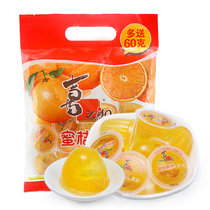 喜之郎蜜桔果肉果冻布丁零食450g 真快乐超市甄选