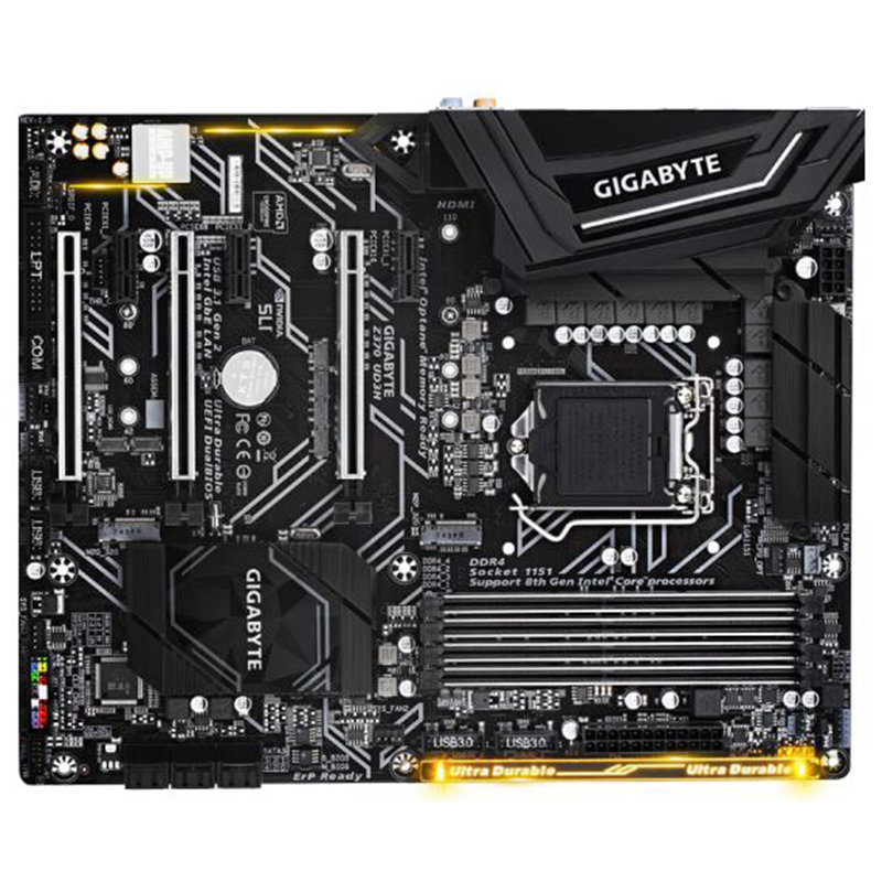 主板技嘉gigabytez370ud3h主板intelz370lga1151返回商品页