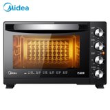 美的(Midea) 电烤箱 T3-L327E 石窑烤 搪瓷内胆 上下独立控温 电烤箱