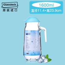 glasslock进口玻璃冷水壶扎壶凉水杯温水壶大容量家用水壶果汁杯(1600ML)