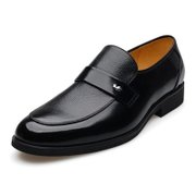 富贵鸟(FUGUINIAO) 经典绅士商务正装男真皮鞋T393059(黑色 41)