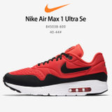 新款耐克男款运动鞋 Nike Air Max 1 Utral Se男子气垫休闲复刻跑步鞋 红黑 845038-600(红色 40)