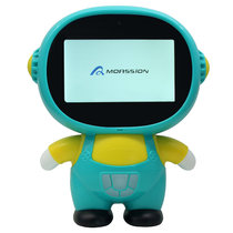墨馨MOASSION早教机器人小墨mini远程视频交互语音教育对话云服务家长控制(小墨mini绿色)