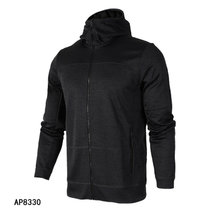阿迪达斯adidas男装连帽卫衣 AP8330(黑色)