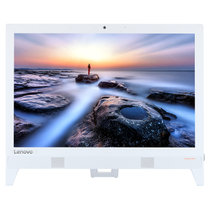 联想（Lenovo) AIO 310 20英寸家用娱乐商用办公台式一体机电脑整机 内置wifi 音箱 正版win10(白色 J3355双核/4G500G/集显)