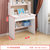 儿童学习桌家用卧室写字桌现代简约小型书桌书柜一体套装升降桌椅(60粉色-简约款)