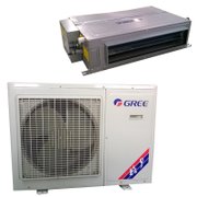 格力（GREE）FGR6.5/C（I) 暗藏超薄风管式一拖一冷暖中央空调2.5匹 风管系列