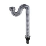 俊采云JCYH7厨房水池伸缩软管排水管防臭螺牙内径45mm下水管（单位：件）(默认)