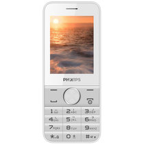 Philips/飞利浦 E131X 手机老人机备用机直板按键功能机双卡双待 蓝牙功能(白色 商家自行添加)