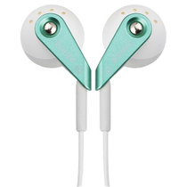 漫步者（EDIFIER） H185 手机耳机 时尚炫彩耳塞 低频出众 银绿色