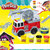 孩之宝培乐多彩泥交通系列救火车套装粘土橡皮泥儿童玩具礼物E6103(E6103)