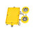 劲荣（JINRONG）BFC8190 2*3W 防爆标志应急灯（计价单位：套）黄色