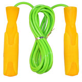 ENPEX 乐士塑柄橡胶跳绳运动健身跳绳（颜色随机）(黄色)